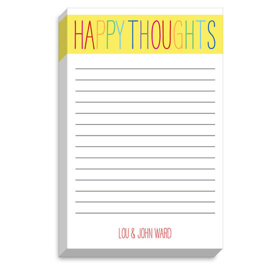 Happy Thoughts Chunky Notepads